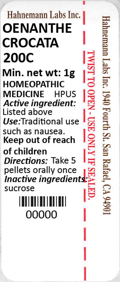 Oenanthe Crocata 200C 1g - Oenanthe Crocata 200C 1g